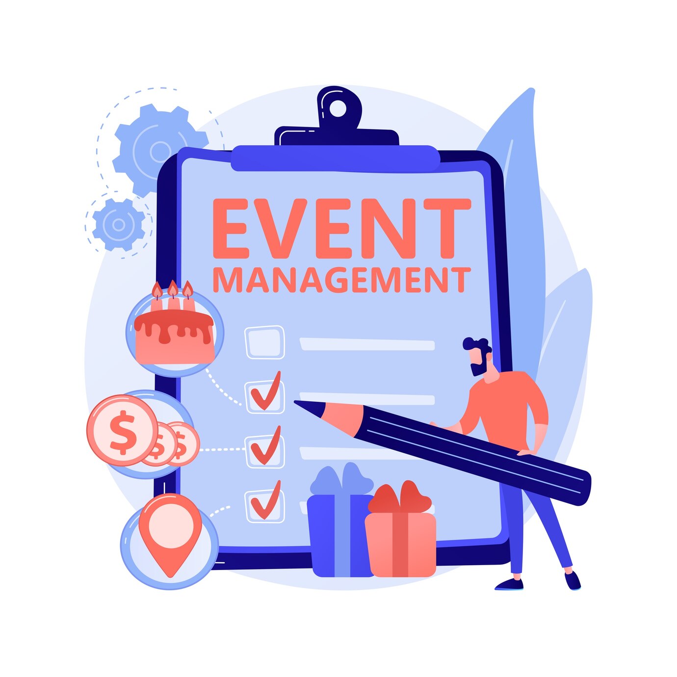 Event Planning Illustration